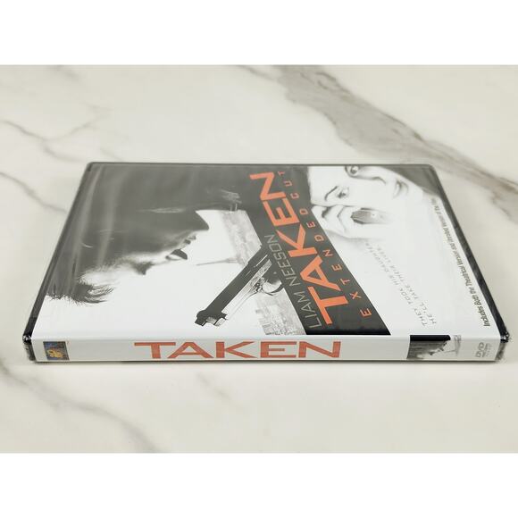 Movie Taken DVD New Sealed Extended Cut Liam Neeson 2008 Widescreen Dolby - Picture 9 of 10